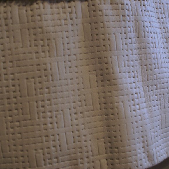 Authentic St John White Leather Suit - Picture 9 of 16